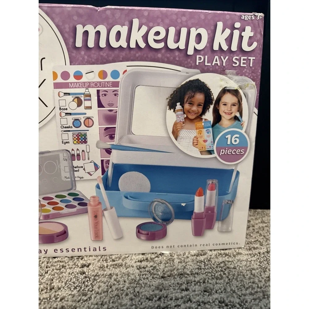 Melissa & Doug LOVE YOUR LOOK - Makeup Kit Play Set S023 Mess Free Kit NIB NWT‎